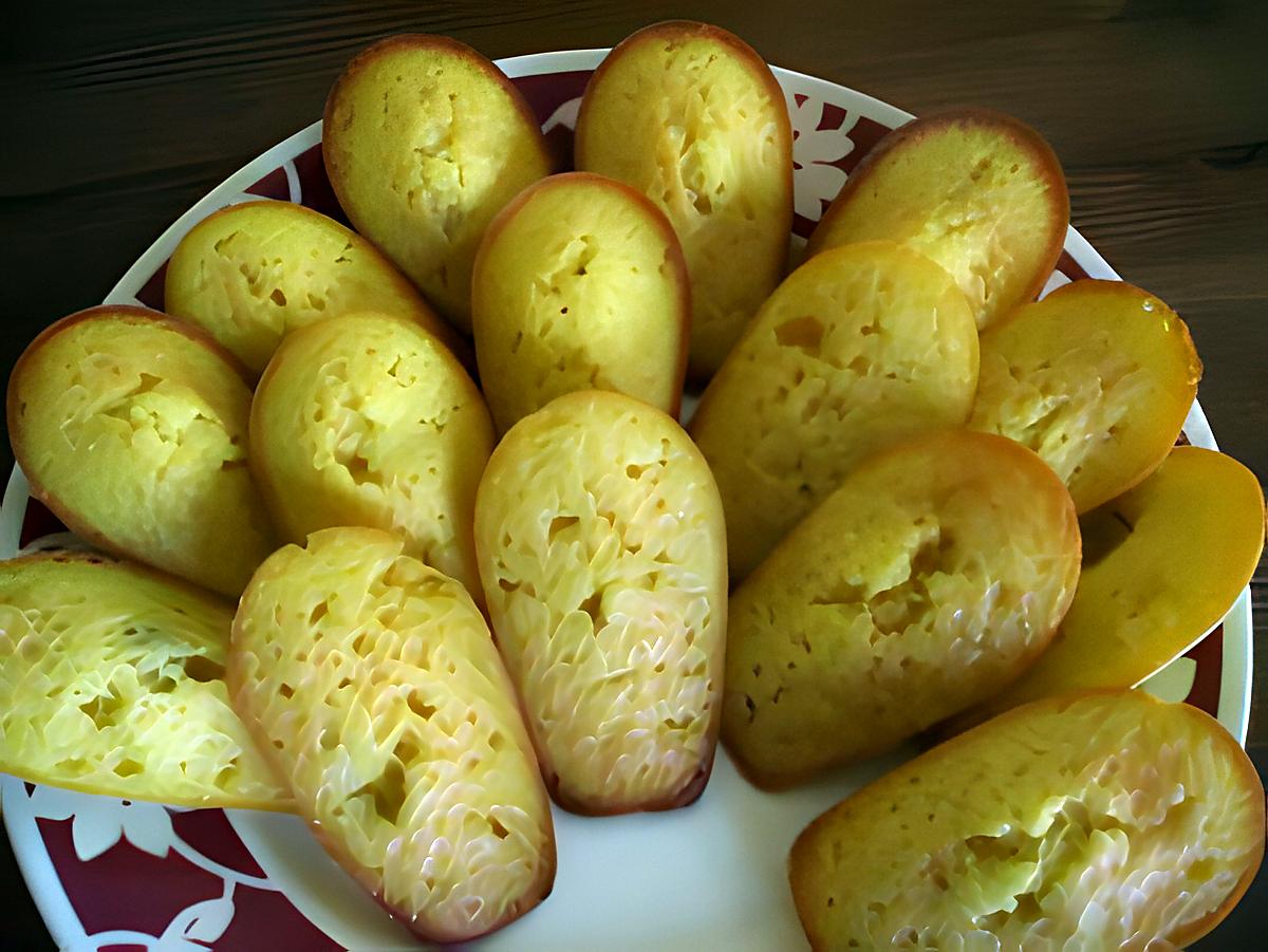 recette Madeleines au citron