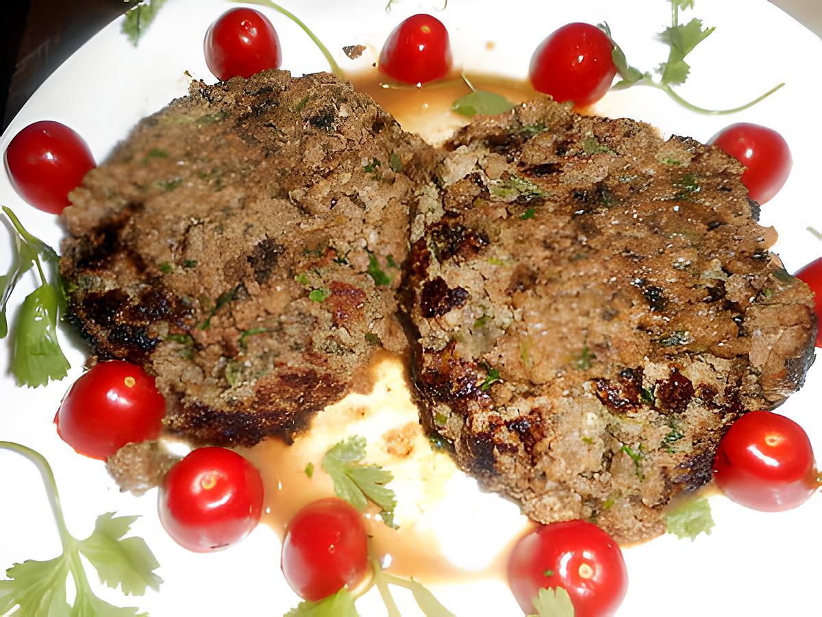 recette Steak haché a la mexicaine