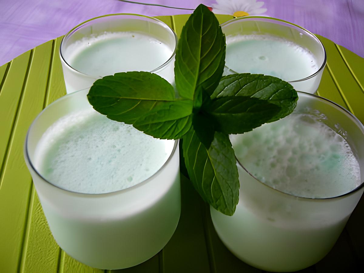 recette Mousse à la menthe.