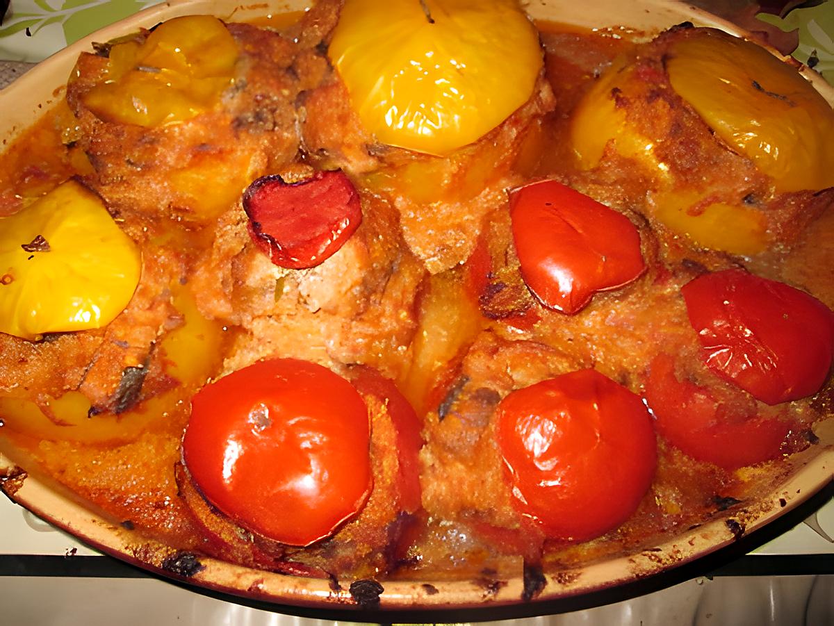 recette tomates farcies  au riz