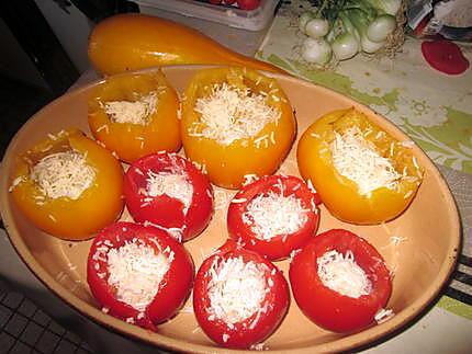 recette tomates farcies  au riz