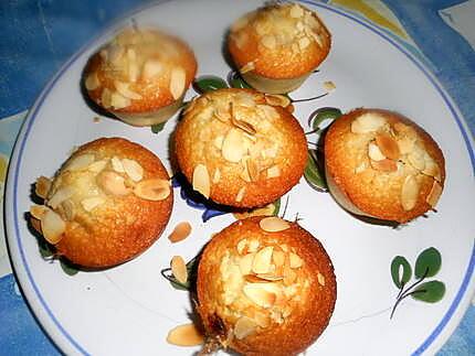 recette Financiers aux amandes