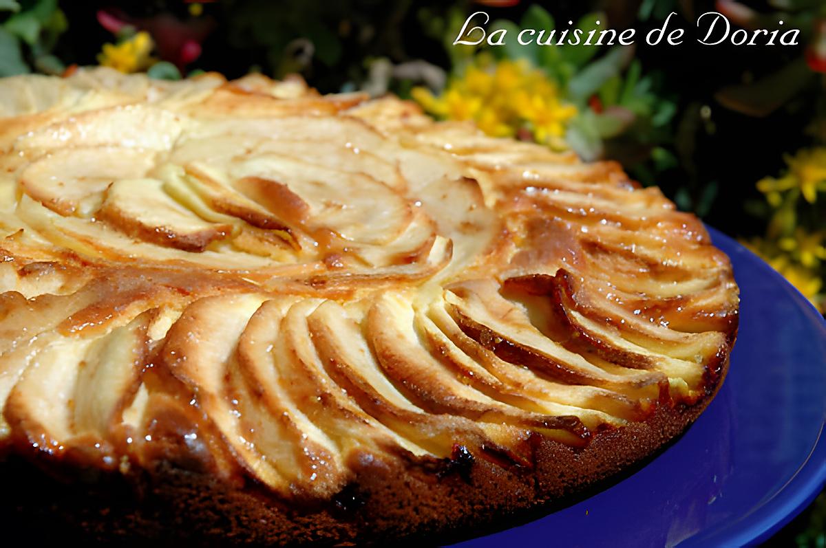 recette Moelleux aux pommes et citron