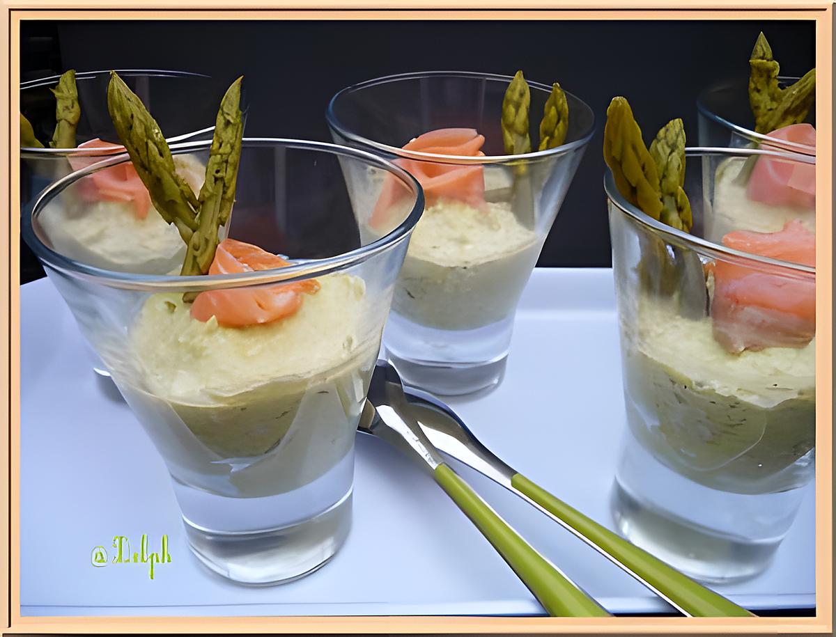 recette Mousse d'asperges