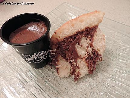 recette Charlotte mousse chocolat aux éclats de tonka