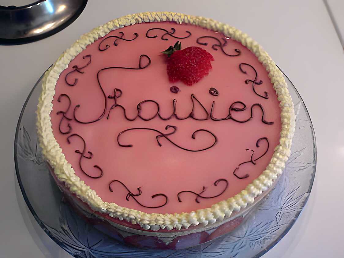 Fraisier à la créme Mousseline