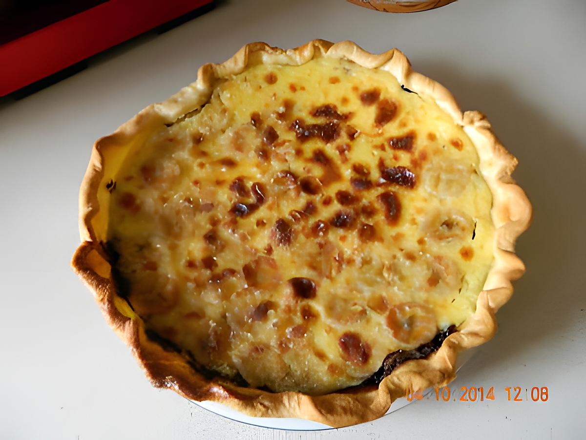 recette Tarte bananes chocolat