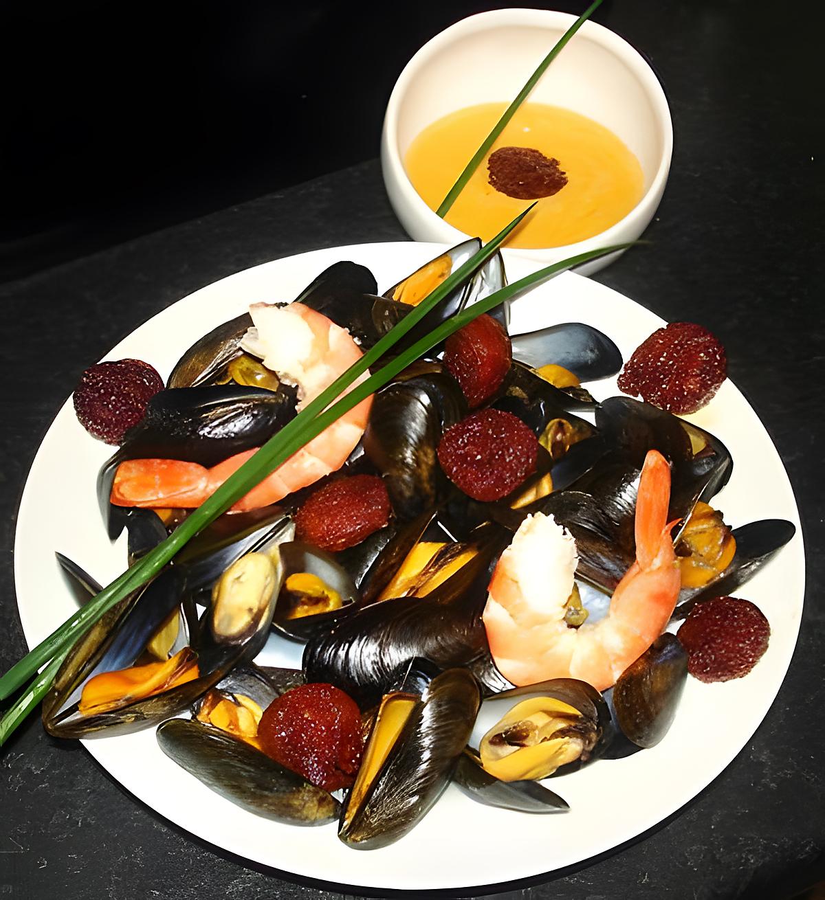 recette Moules au Chorizo et sa crème