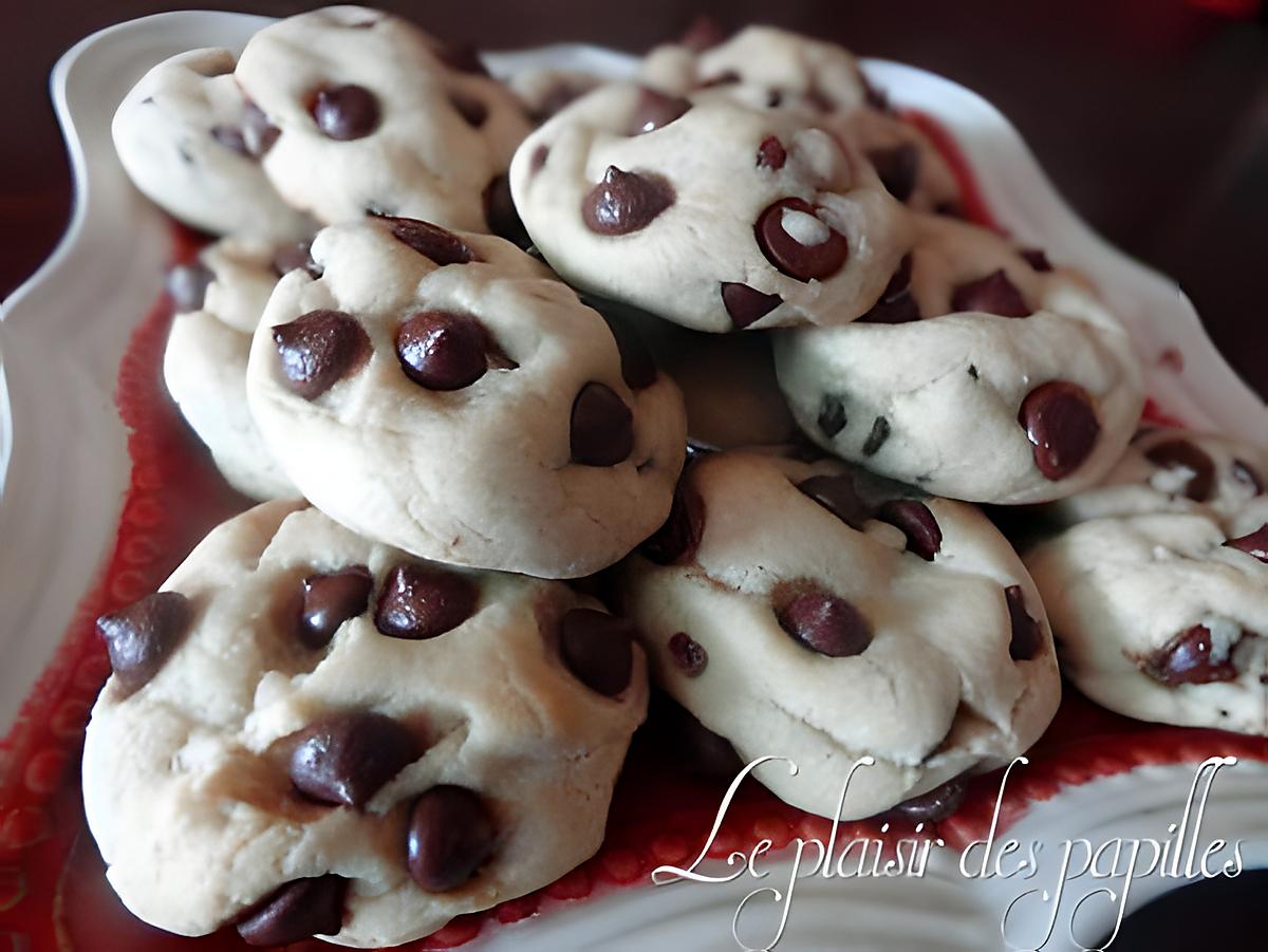 recette ~Les meilleurs biscuits aux brisures de chocolat~