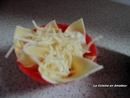recette Minis bouchées de lasagne