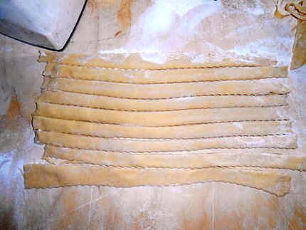 recette TAGLIATELLE FARCIES