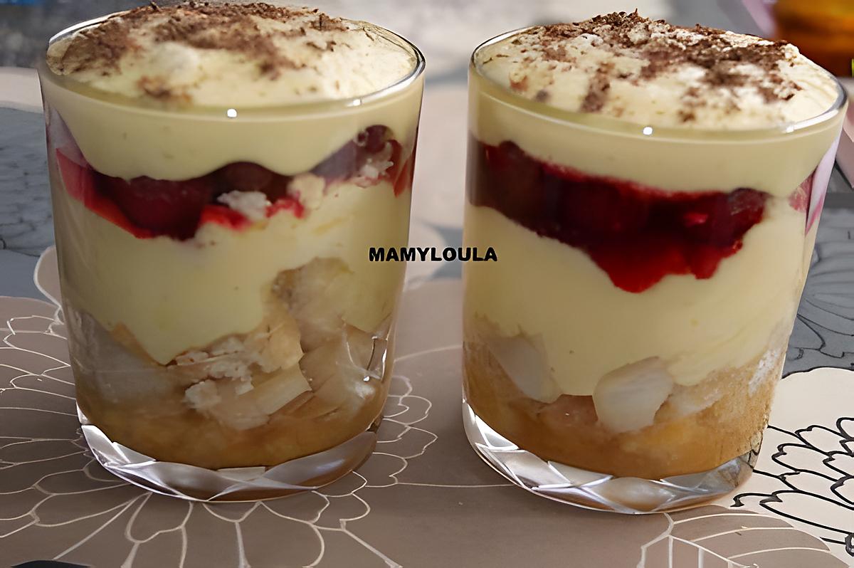 recette Tiramisu poires/framboises