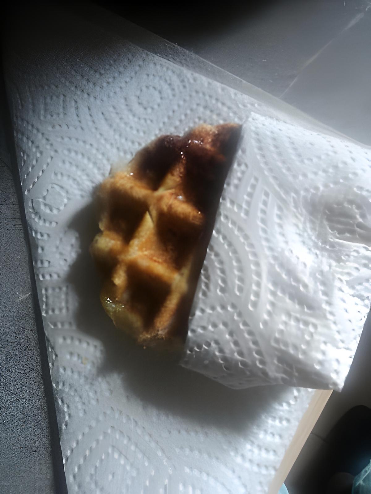 recette Gaufre de liege