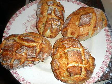 recette Petits pains au parmesan et a l origan