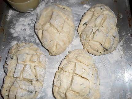 recette Petits pains au parmesan et a l origan