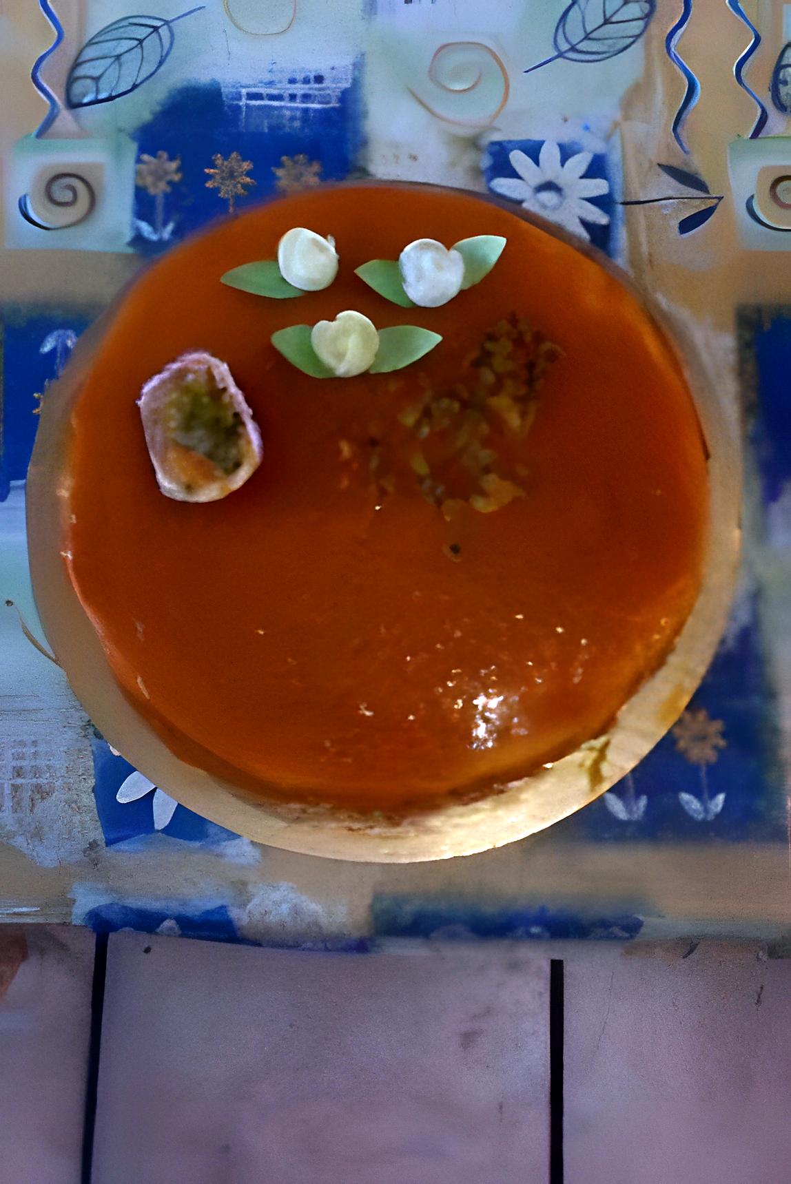 recette Bavarois mangue passion