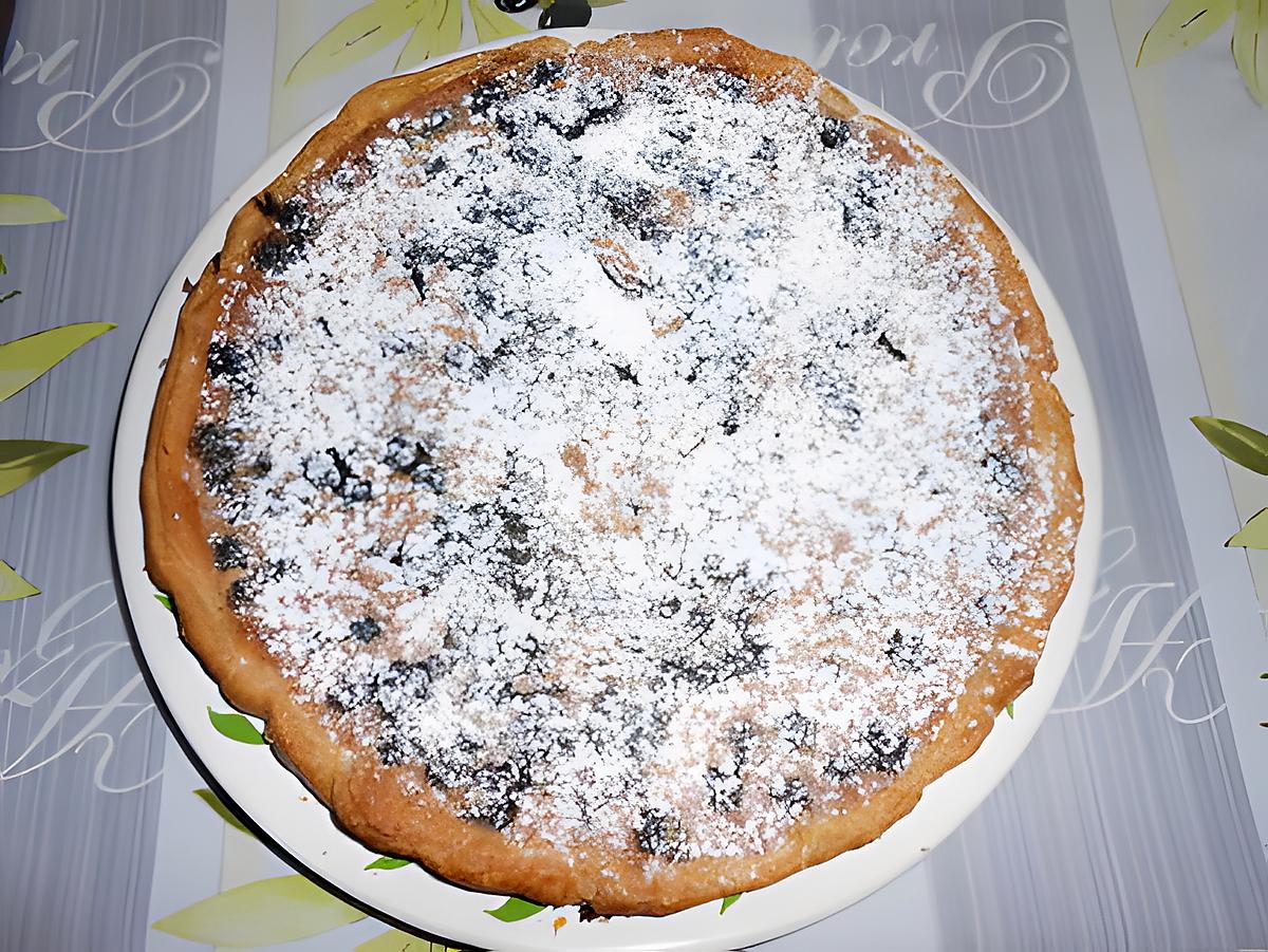 recette TARTE AUX MURES SAUVAGES