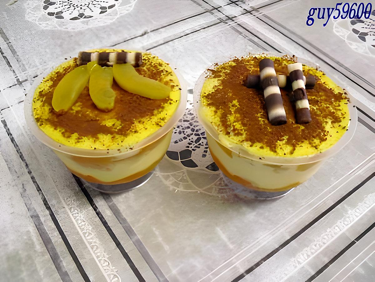 recette tiramisu aux abricots