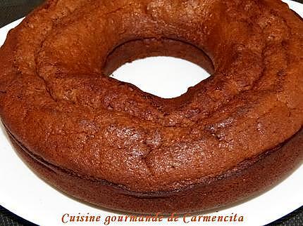 recette Gâteau moelleux chocolat bananes