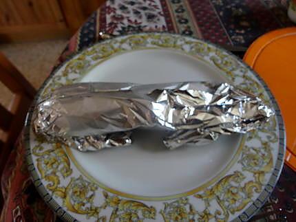 recette PETITE LOTTE EN PAPILLOTE