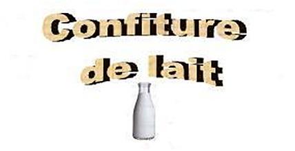 recette Confiture de lait