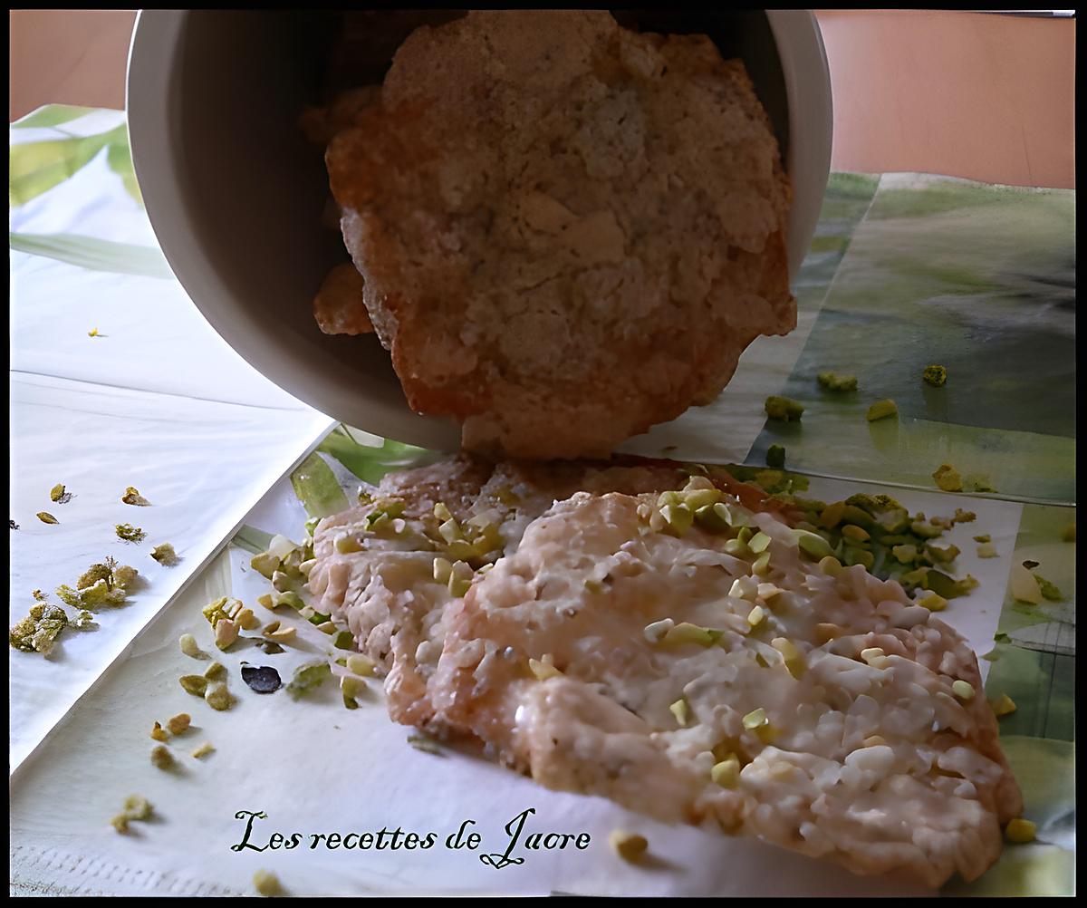 recette gâteau croquant à la pistache