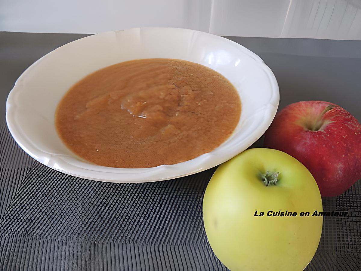 recette Compote de pommes, cannelle dans le Soup & CO