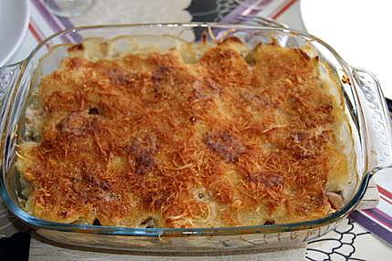 recette Gratin de cocos plats