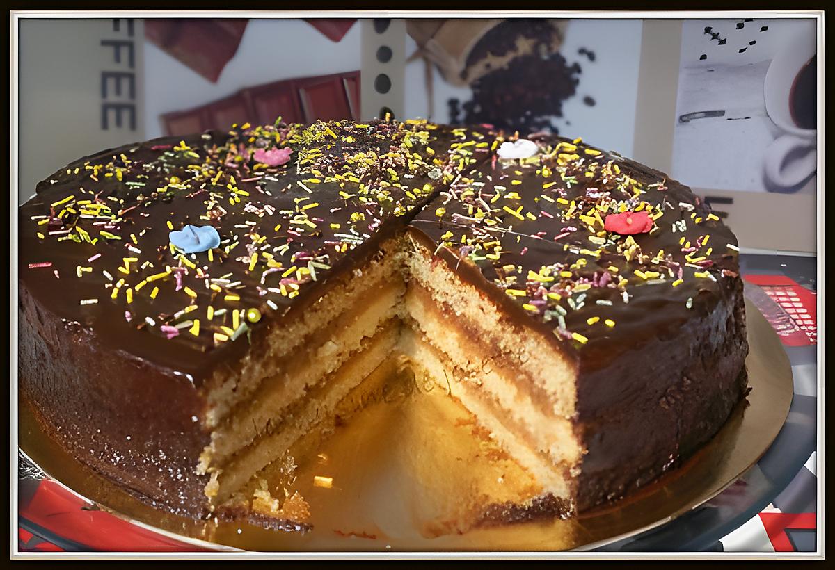 recette gâteau a la crème de châtaigne et chocolat