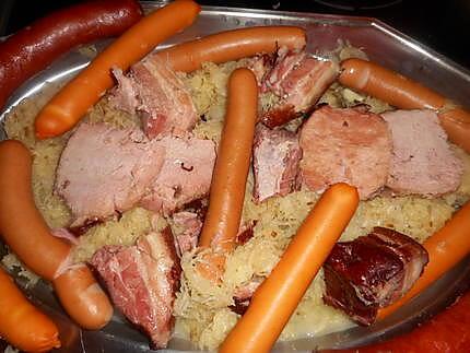 recette Choucroute alsacienne