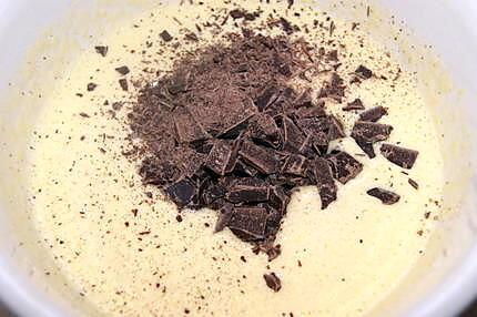 recette Glace poire/chocolat