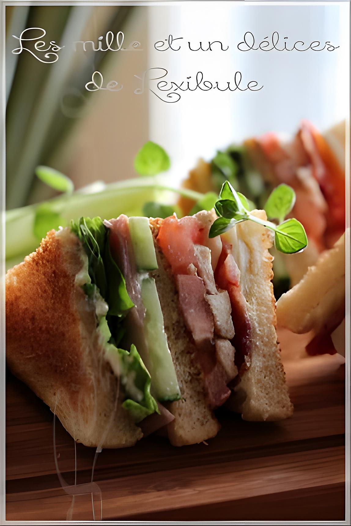 recette ~Club sandwich pour l'ado affamé~