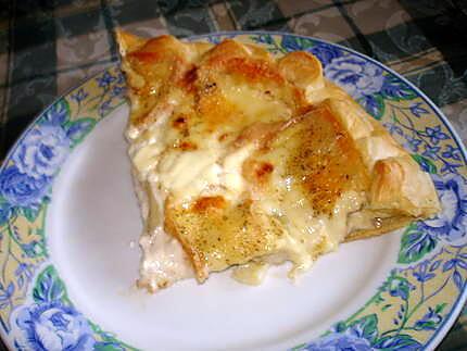 recette Quiche aux p de terre et au  maroilles