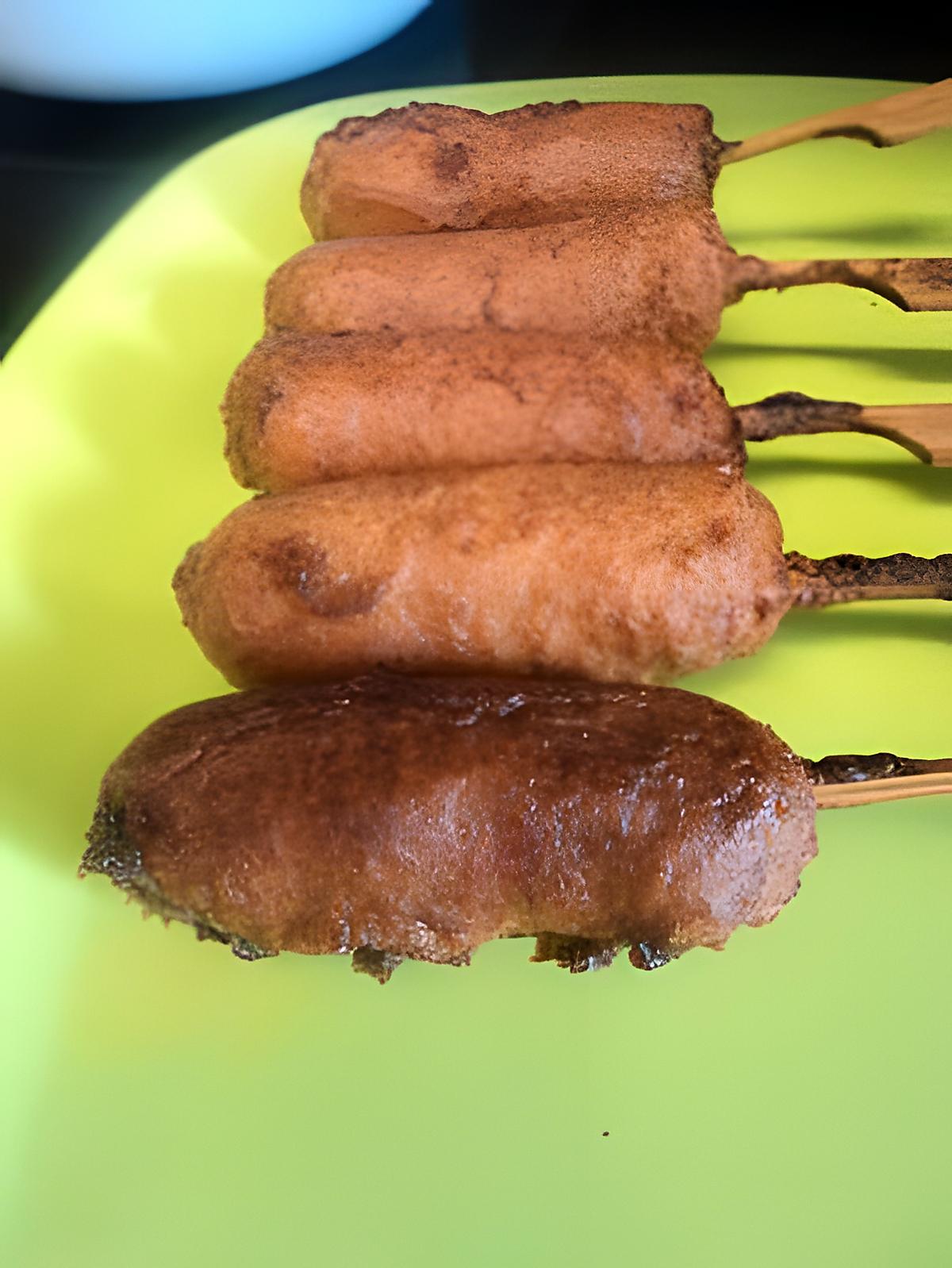 recette Mini corn dog