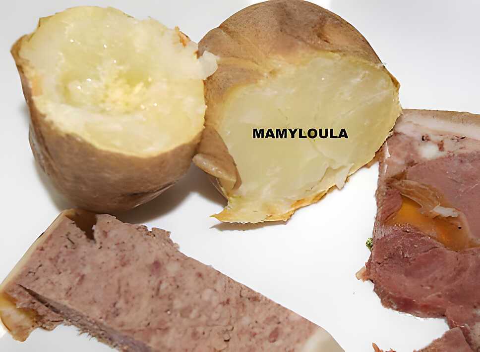 recette Pommes de terre au four (pommes de terre en robe des champs)