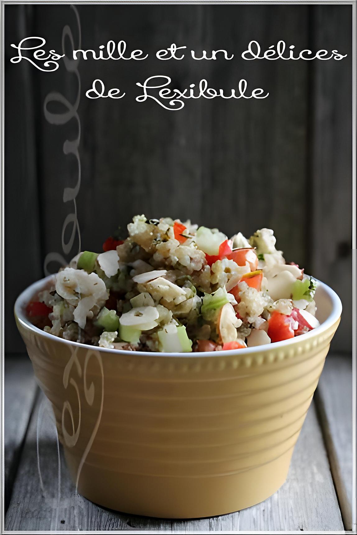 recette ~Taboulé de quinoa aux fines herbes~
