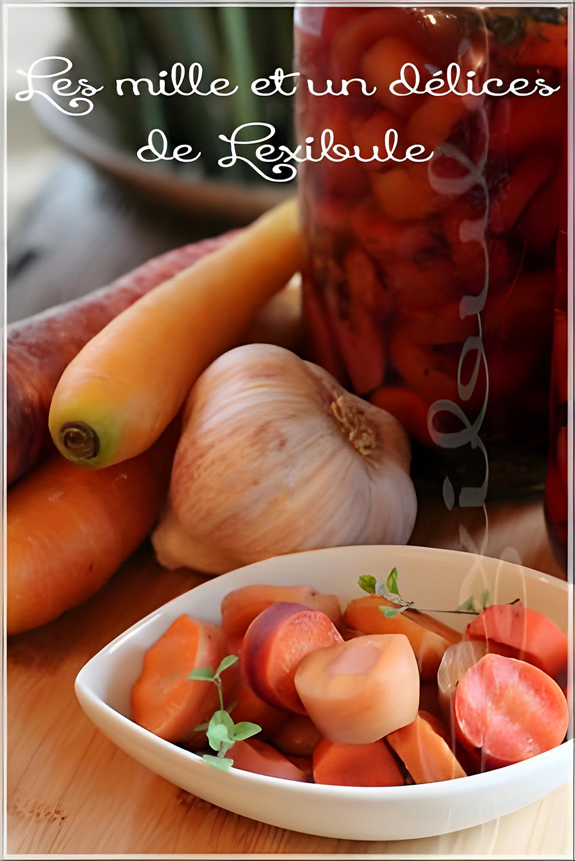 recette ~Carottes marinées~