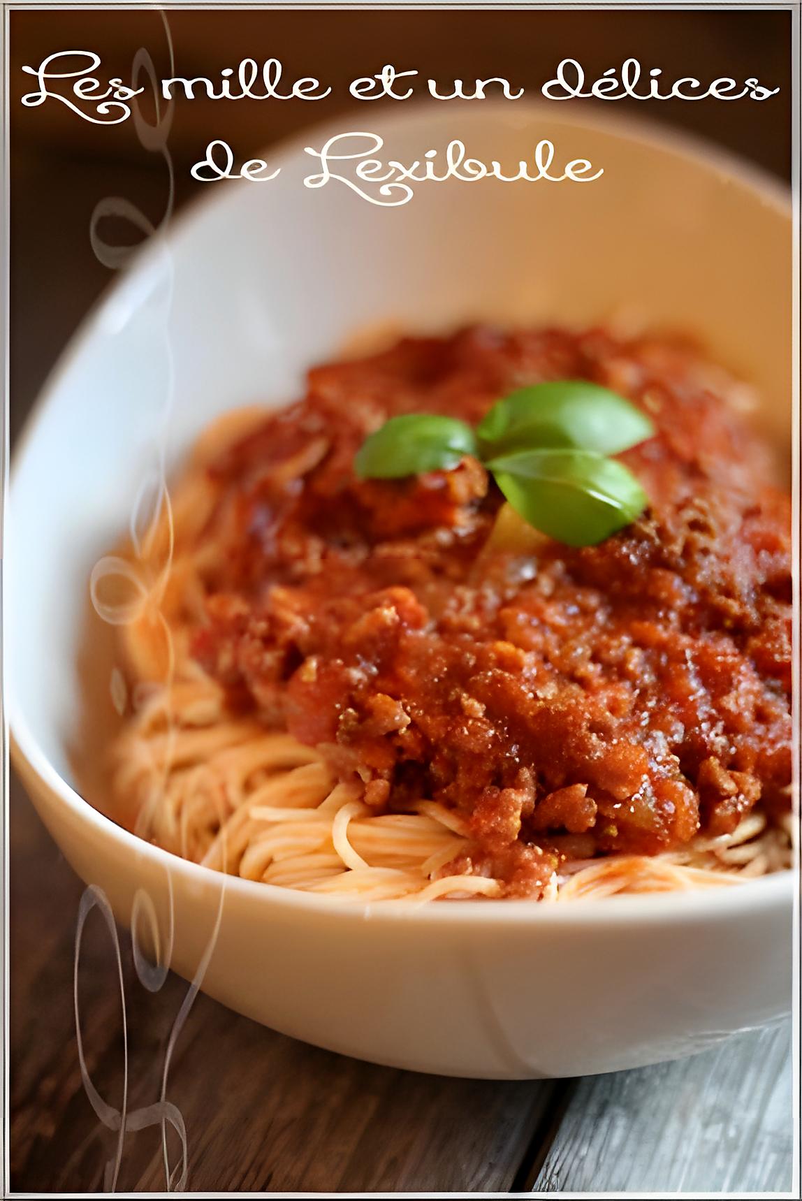 recette ~Sauce italienne de Jeanne~