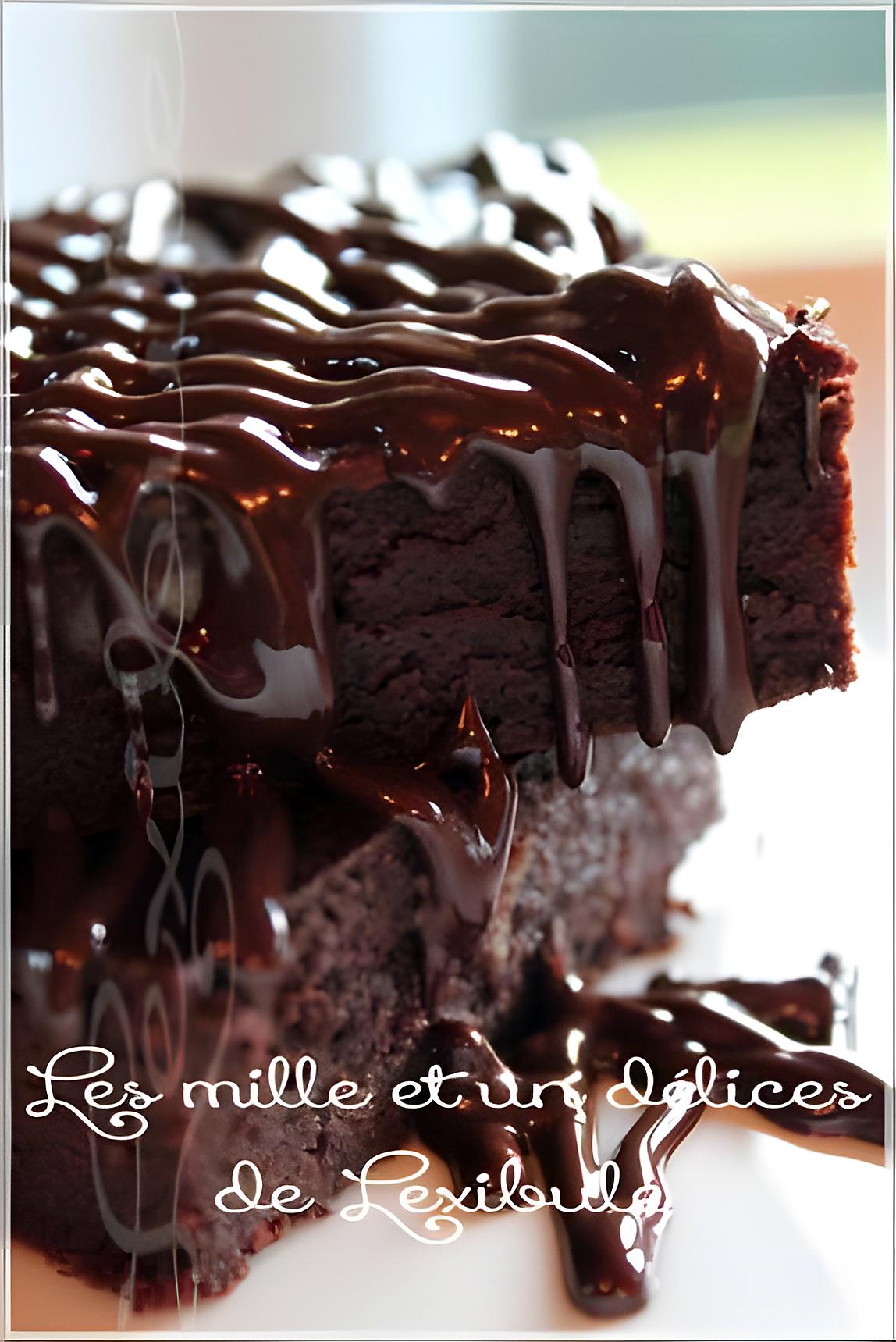 recette ~Brownies au chocolat et Kahlua~