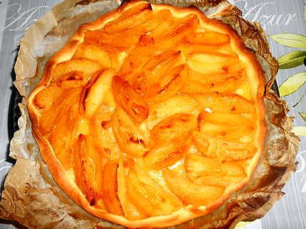 recette TARTE AUX POMMES MERINGUEE