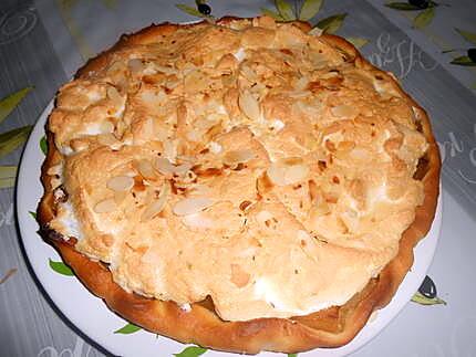 recette TARTE AUX POMMES MERINGUEE