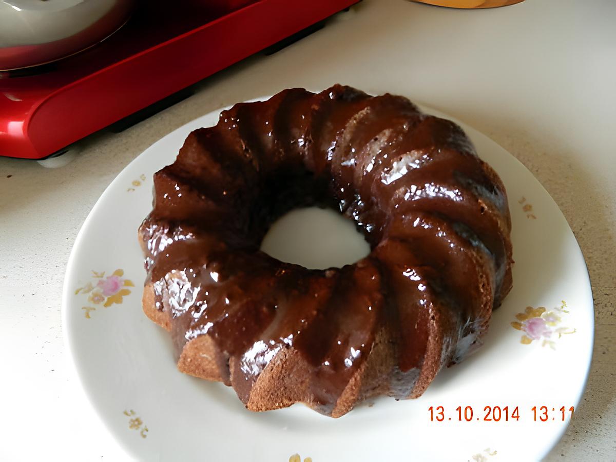 recette Bundt fondant tout choco de Nad