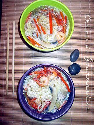 recette Soupe chinoise