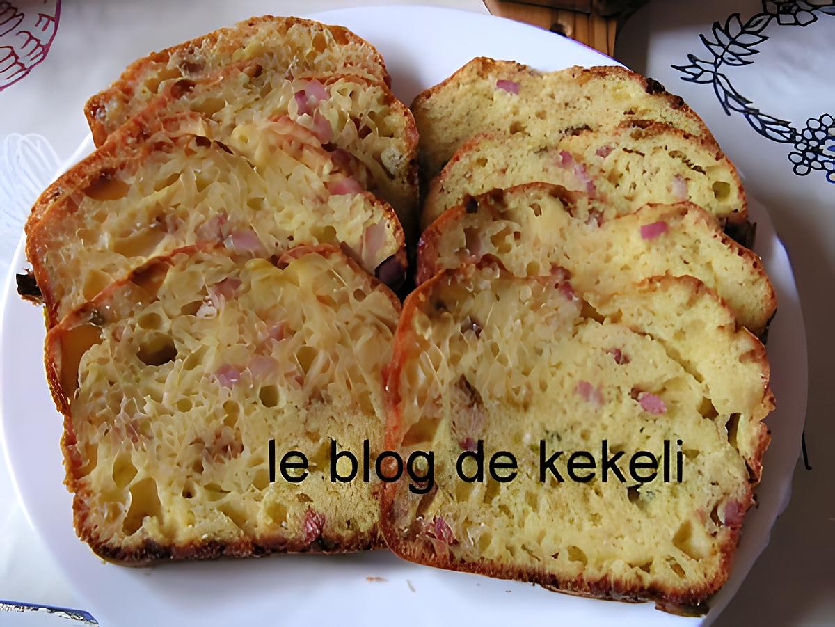 recette Cake aux yaourt et aux lardons