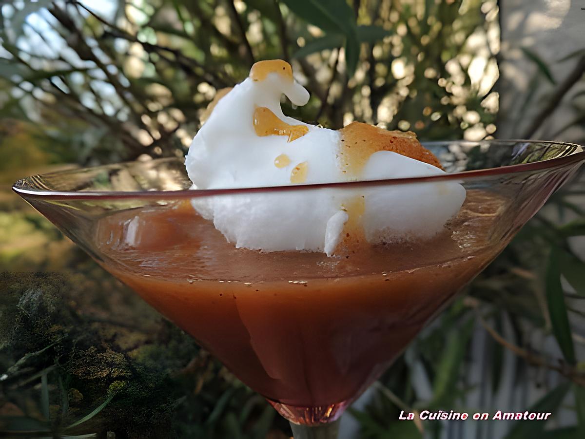 recette Compote et blancs en neige