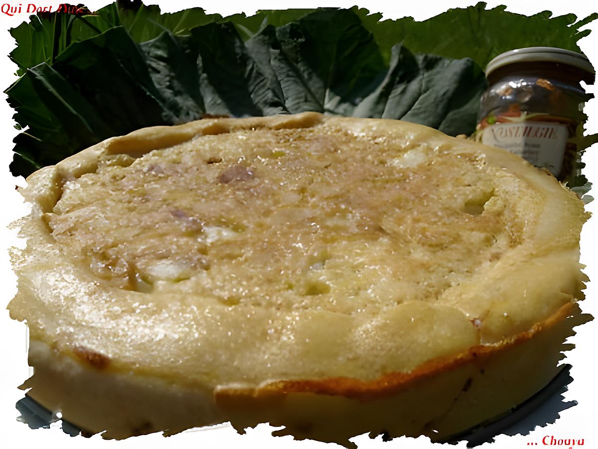 recette Ooo Clafoutarte à la Rhubarbe ! ooO