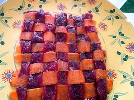 recette Boeuf carottes revisité facon laqué