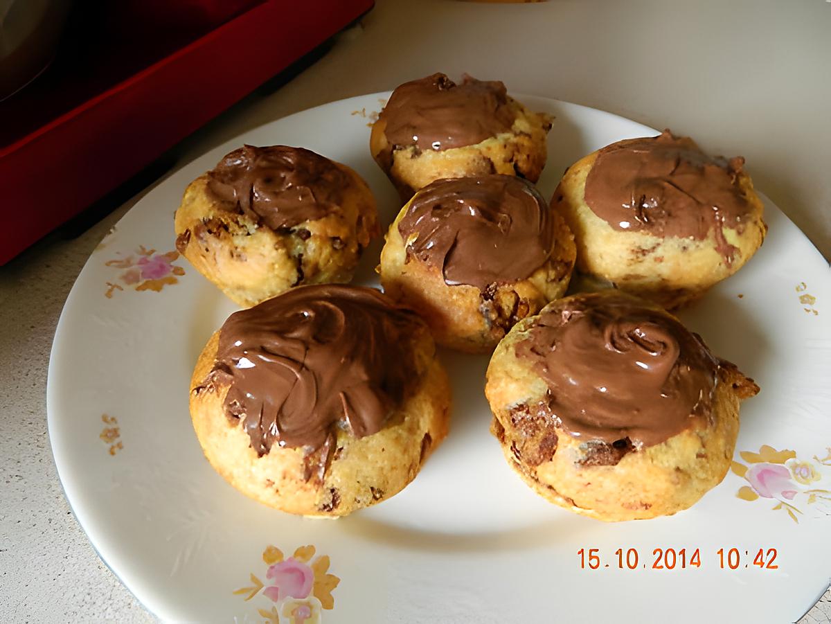 recette Muffins banane chocolat