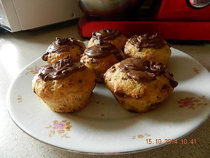 recette Muffins banane chocolat