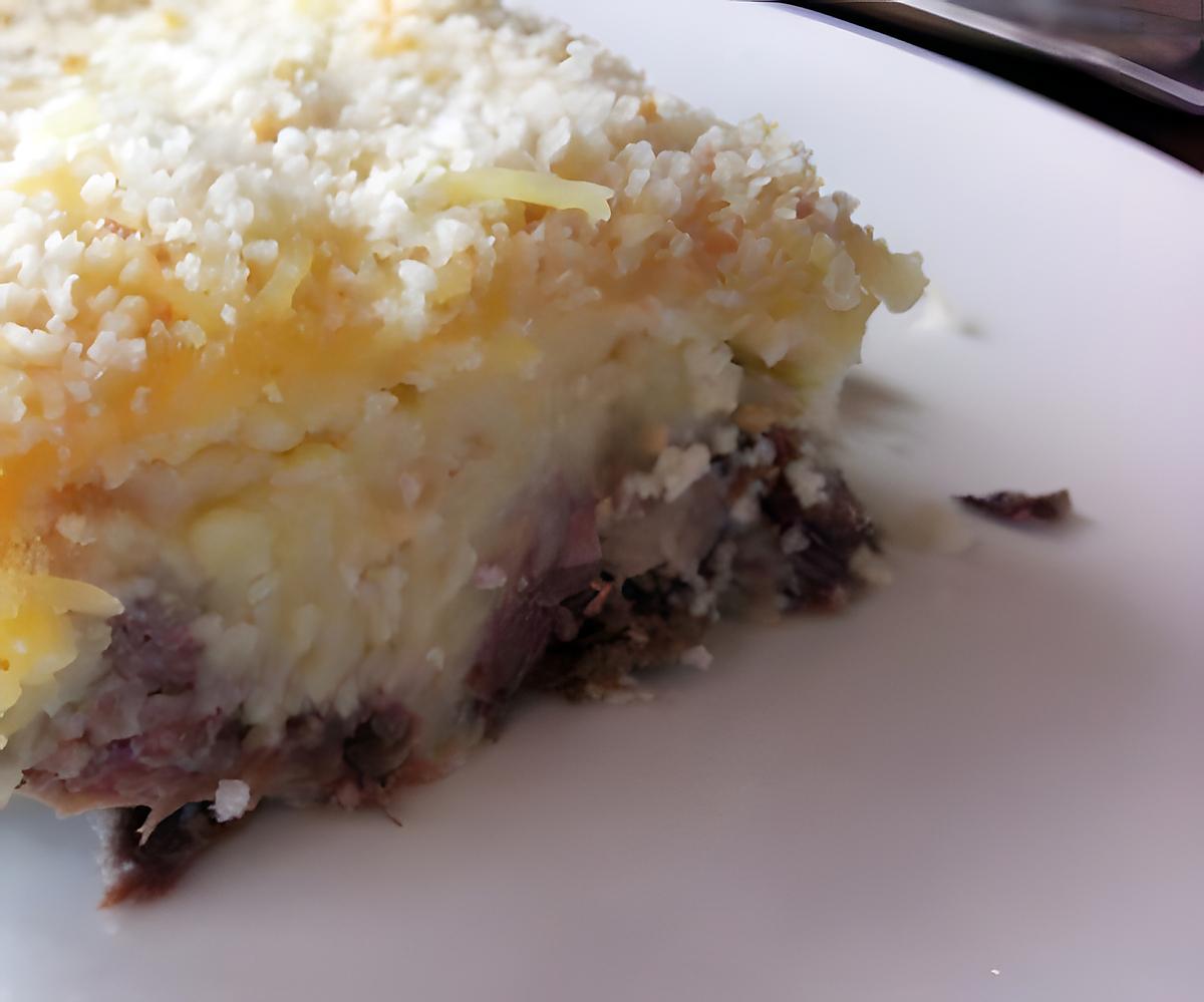 recette PARMENTIER DE CONFIT DE CANARD